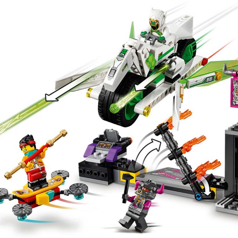LEGO 80006 Motor witte draak en paard - LEGO 80006 6