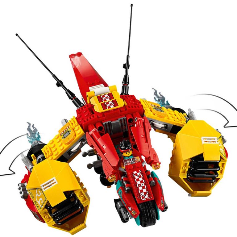 LEGO 80008 Monkie Kid’s wolkenvliegtuig - LEGO 80008 6