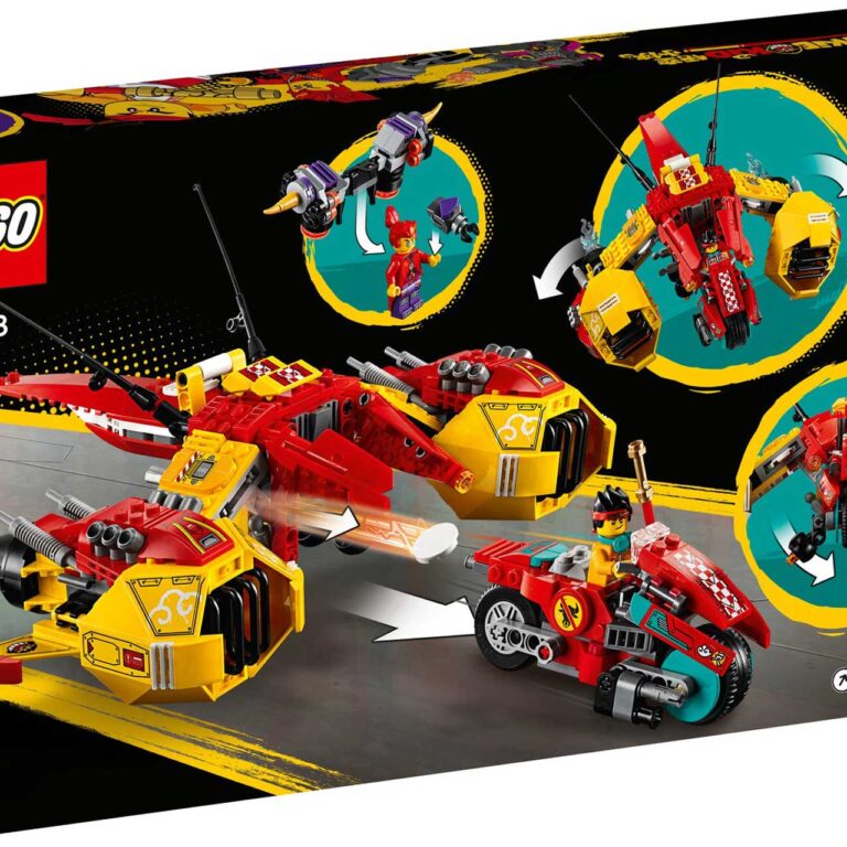 LEGO 80008 Monkie Kid’s wolkenvliegtuig - LEGO 80008 8
