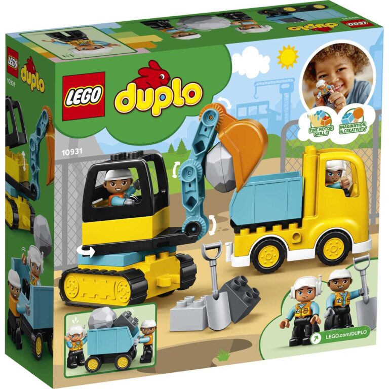 LEGO 10931 Truck & Graafmachine met rupsbanden - LEGO 10931 INT 15