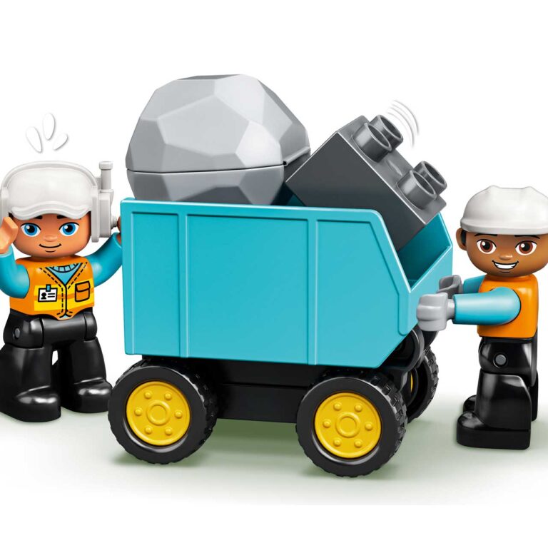 LEGO 10931 Truck & Graafmachine met rupsbanden - LEGO 10931 INT 19