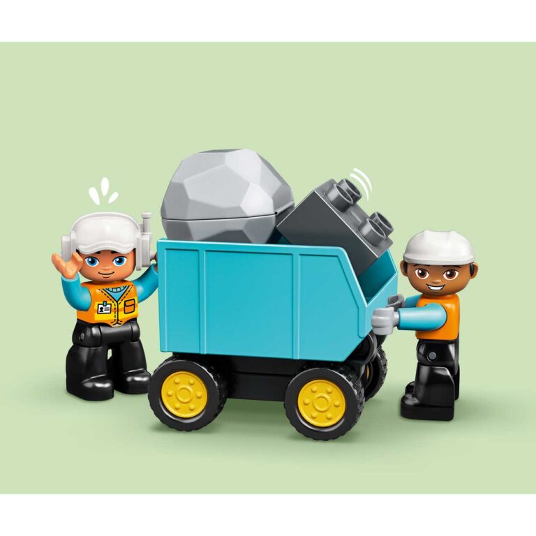 LEGO 10931 Truck & Graafmachine met rupsbanden - LEGO 10931 INT 6