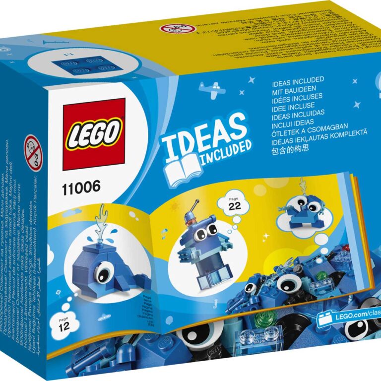 LEGO 11006 Creatieve blauwe stenen - LEGO 11006 INT 9