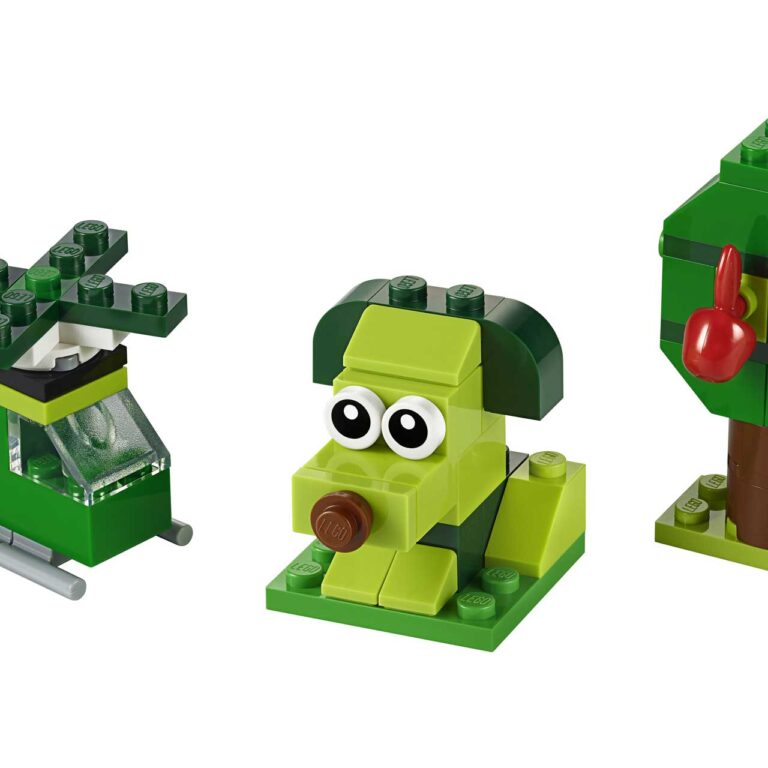 LEGO 11007 Creatieve groene stenen - LEGO 11007 INT 2