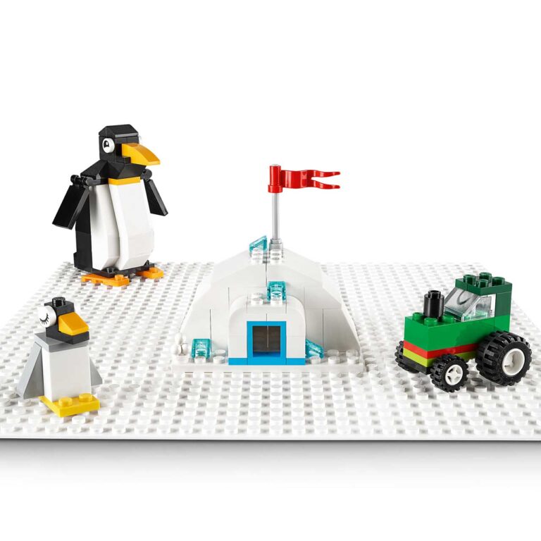 LEGO 11010 Witte bouwplaat - LEGO 11010 INT 2