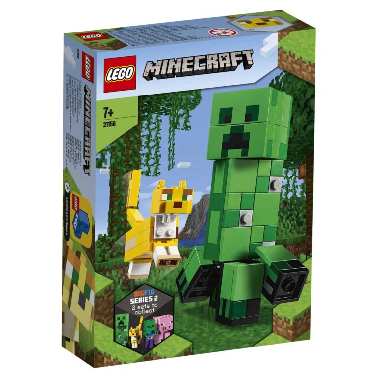 LEGO 21156 BigFig Creeper en Ocelot - LEGO 21156 INT 1