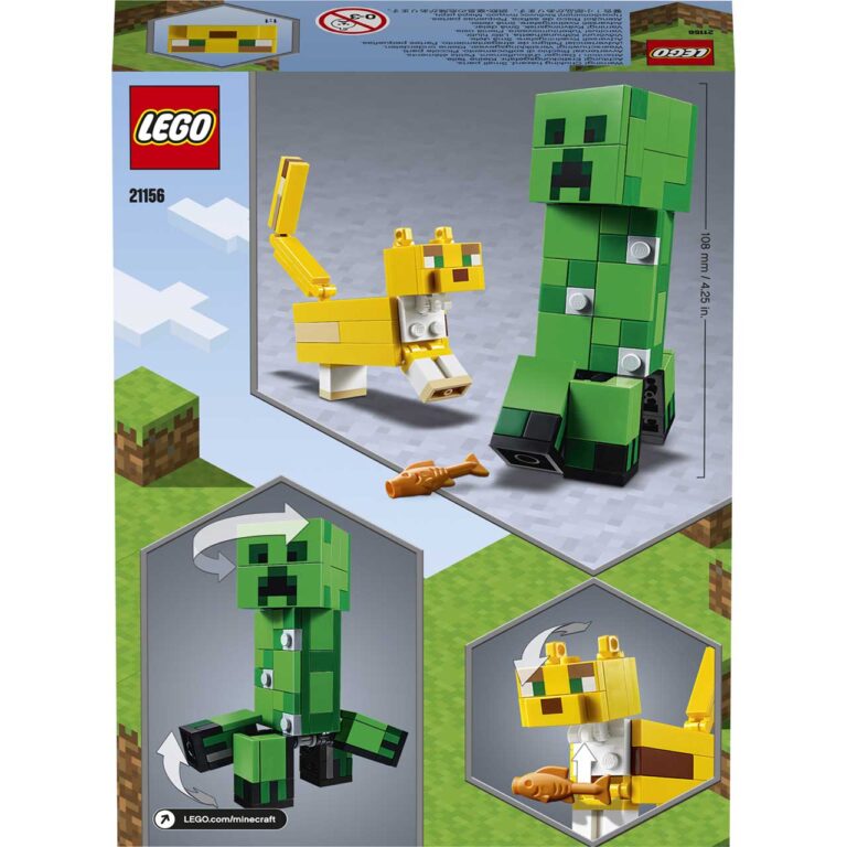 LEGO 21156 BigFig Creeper en Ocelot - LEGO 21156 INT 12