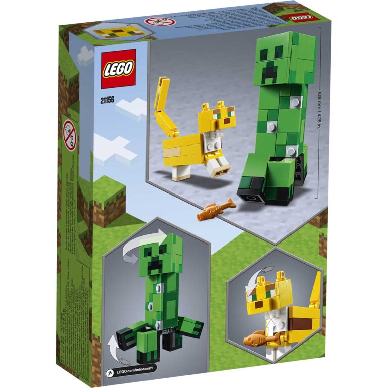LEGO 21156 BigFig Creeper en Ocelot - LEGO 21156 INT 13