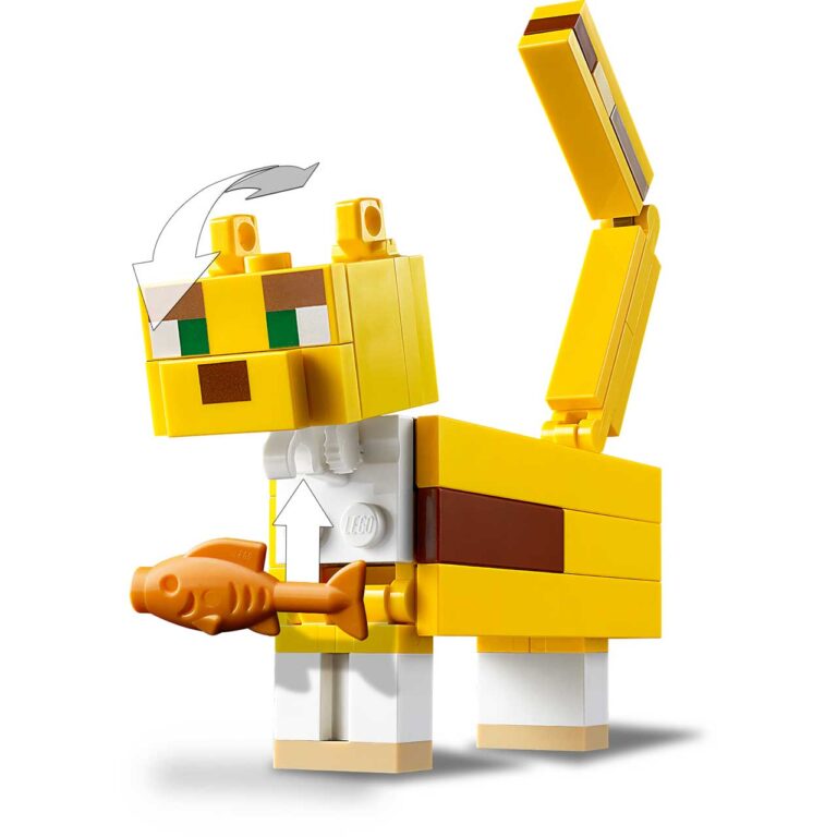LEGO 21156 BigFig Creeper en Ocelot - LEGO 21156 INT 16