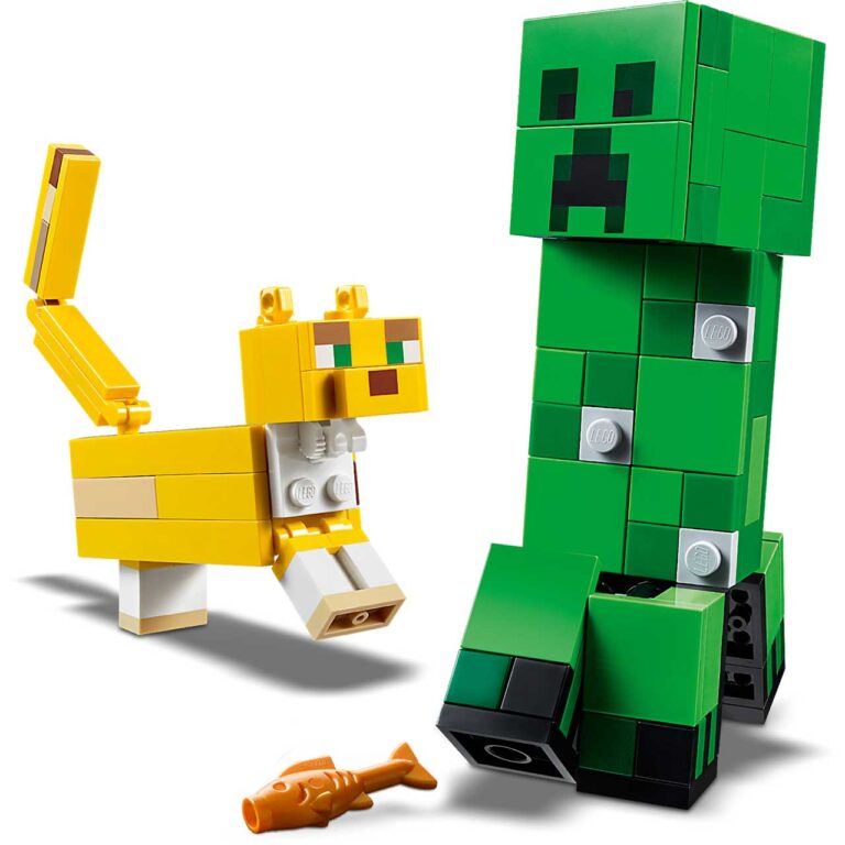 LEGO 21156 BigFig Creeper en Ocelot - LEGO 21156 INT 2