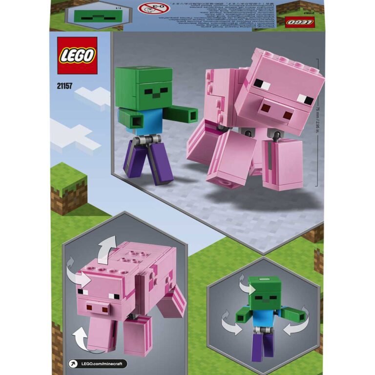 LEGO 21157 BigFig Varken met Babyzombie - LEGO 21157 INT 12