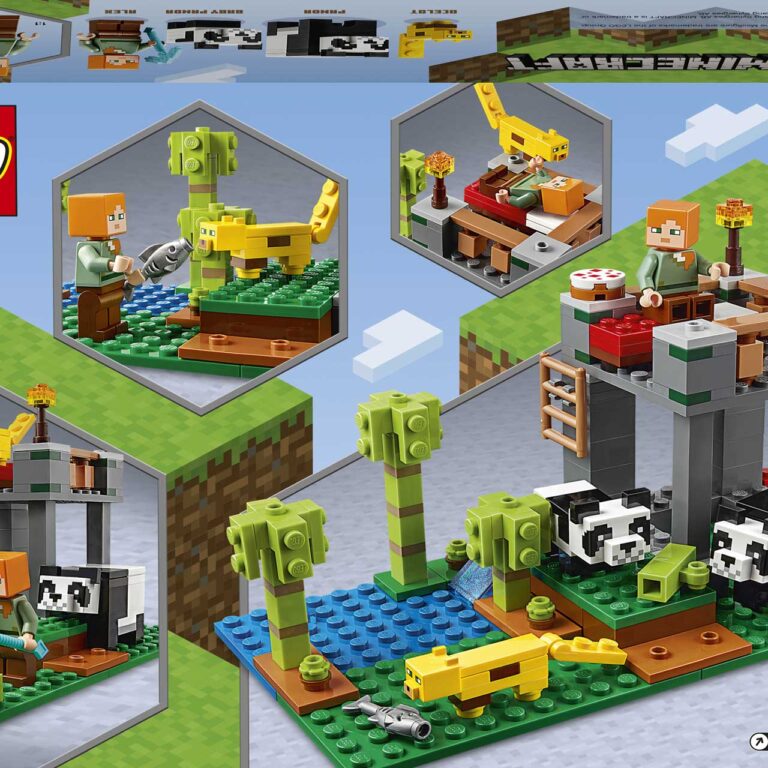 LEGO 21158 Het pandaverblijf - LEGO 21158 INT 13