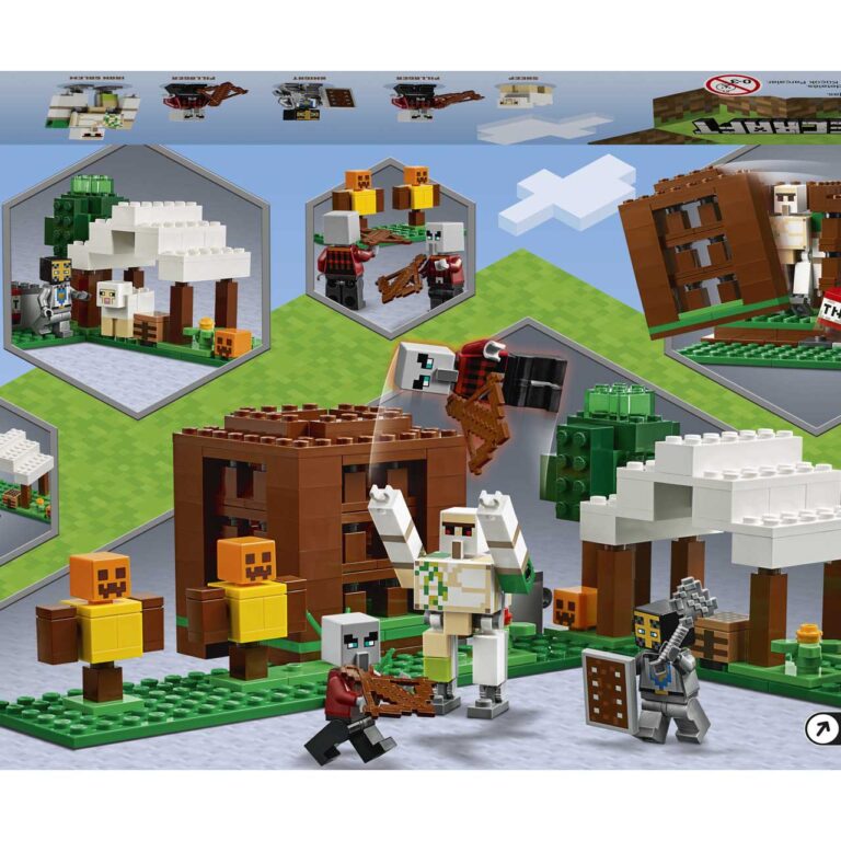 LEGO 21159 De Pillager buitenpost - LEGO 21159 INT 16