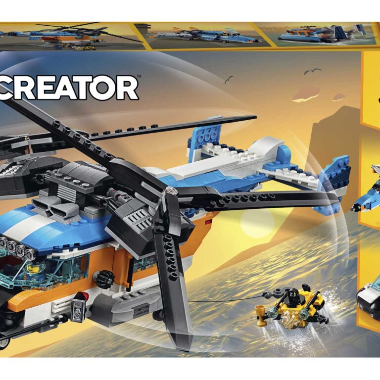 LEGO 31096 Dubbel-rotor helikopter - LEGO 31096 INT 11