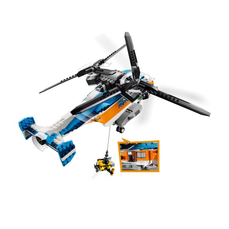 LEGO 31096 Dubbel-rotor helikopter - LEGO 31096 INT 15