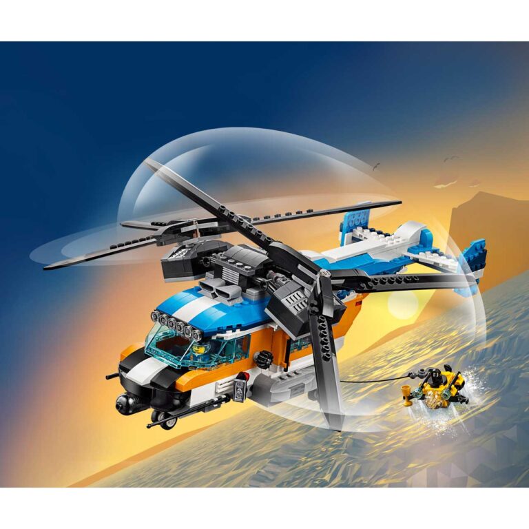 LEGO 31096 Dubbel-rotor helikopter - LEGO 31096 INT 3