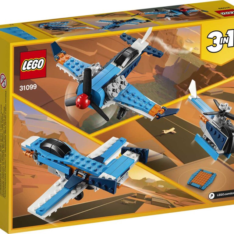 LEGO 31099 Propellervliegtuig - LEGO 31099 INT 11