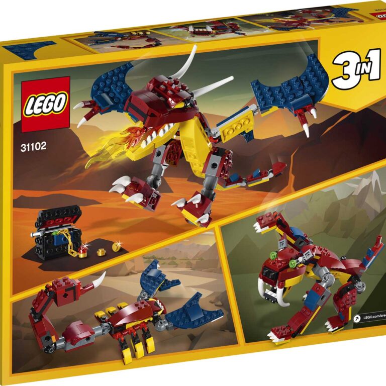 LEGO 31102 Vuurdraak - LEGO 31102 INT 10