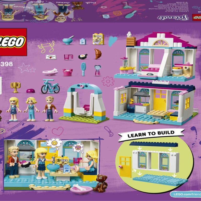 LEGO 41398 4+ Stephanie's Huis - LEGO 41398 INT 19