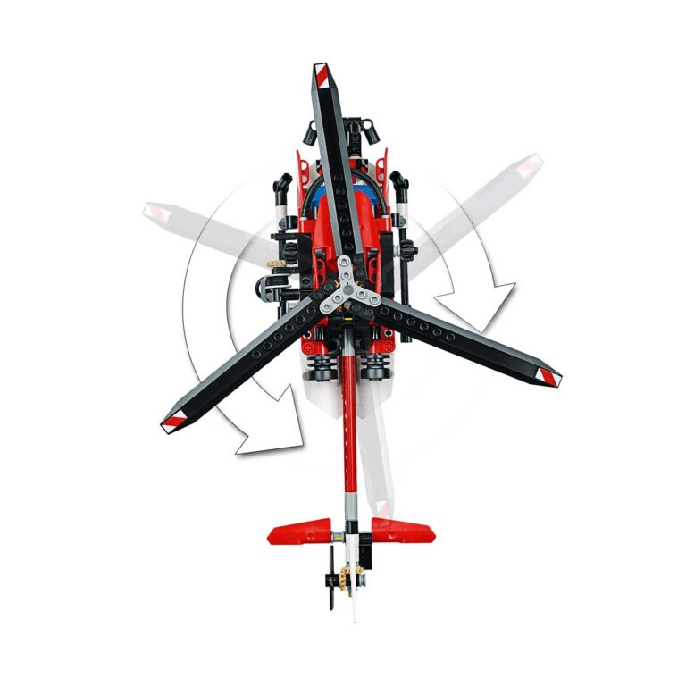 LEGO 42092 Reddingshelikopter - LEGO 42092 INT 14