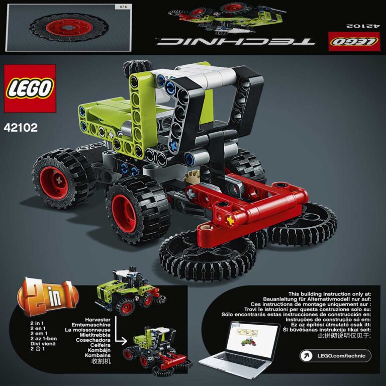 LEGO 42102 Mini CLAAS XERION - LEGO 42102 INT 14