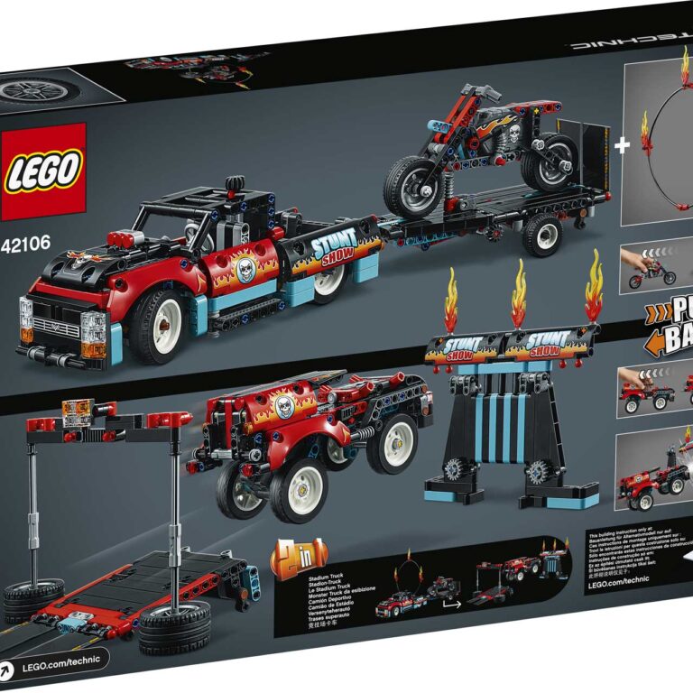 LEGO 42106 Truck en motor voor stuntshow - LEGO 42106 INT 19
