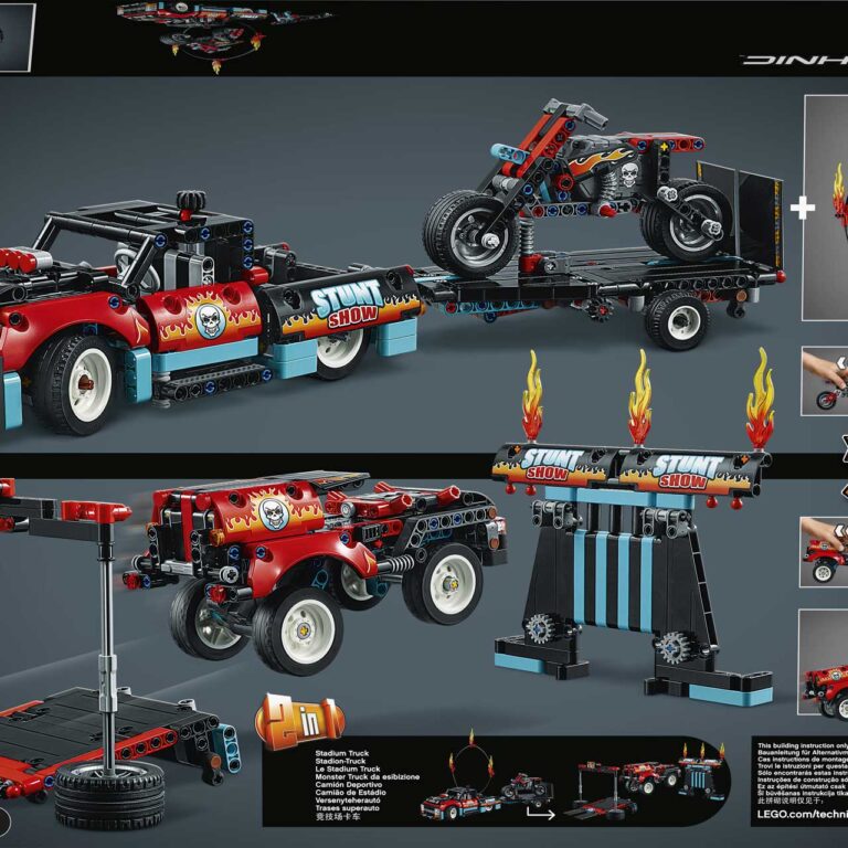 LEGO 42106 Truck en motor voor stuntshow - LEGO 42106 INT 20