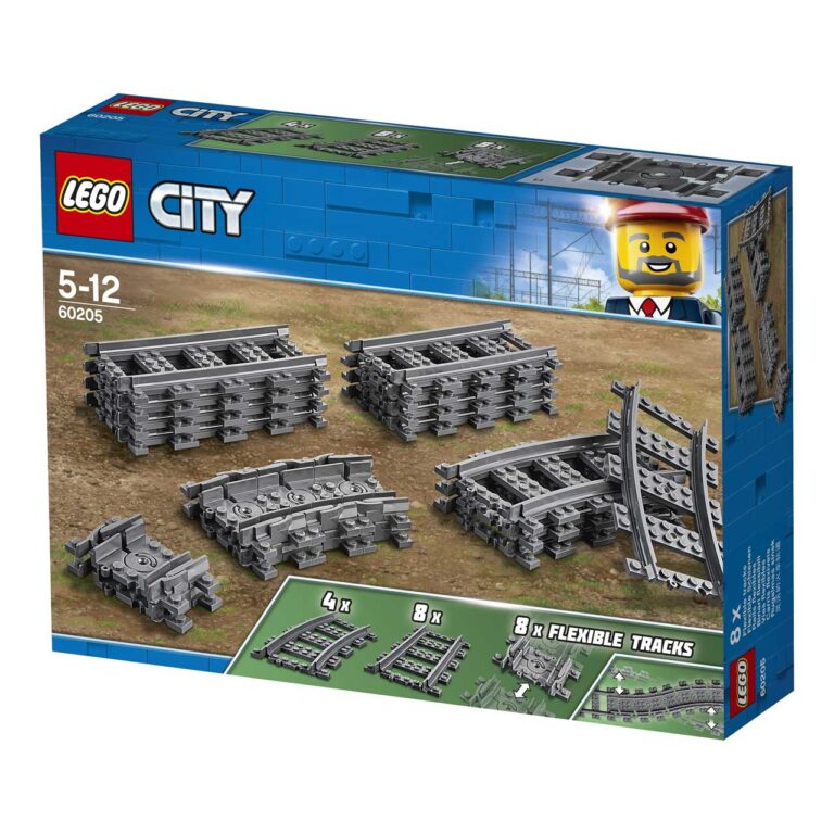 LEGO 60205 Treinrails - LEGO 60205 INT 10