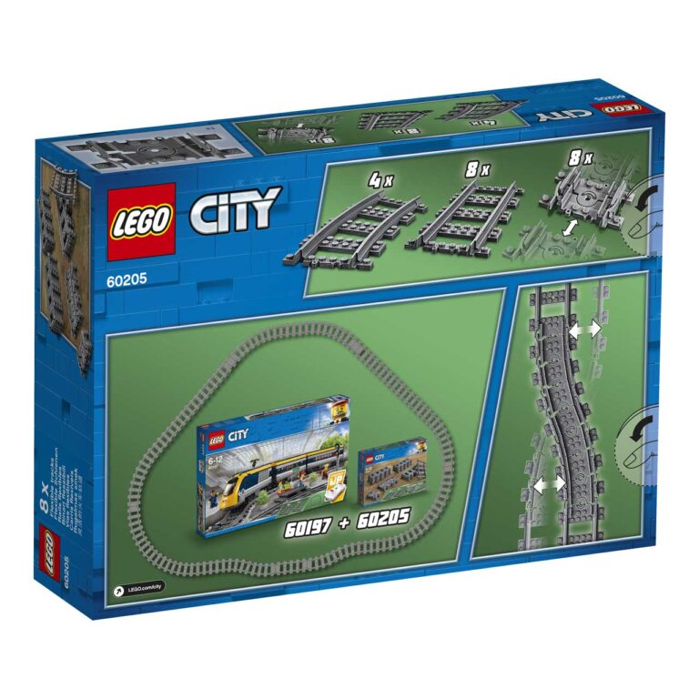 LEGO 60205 Treinrails - LEGO 60205 INT 12