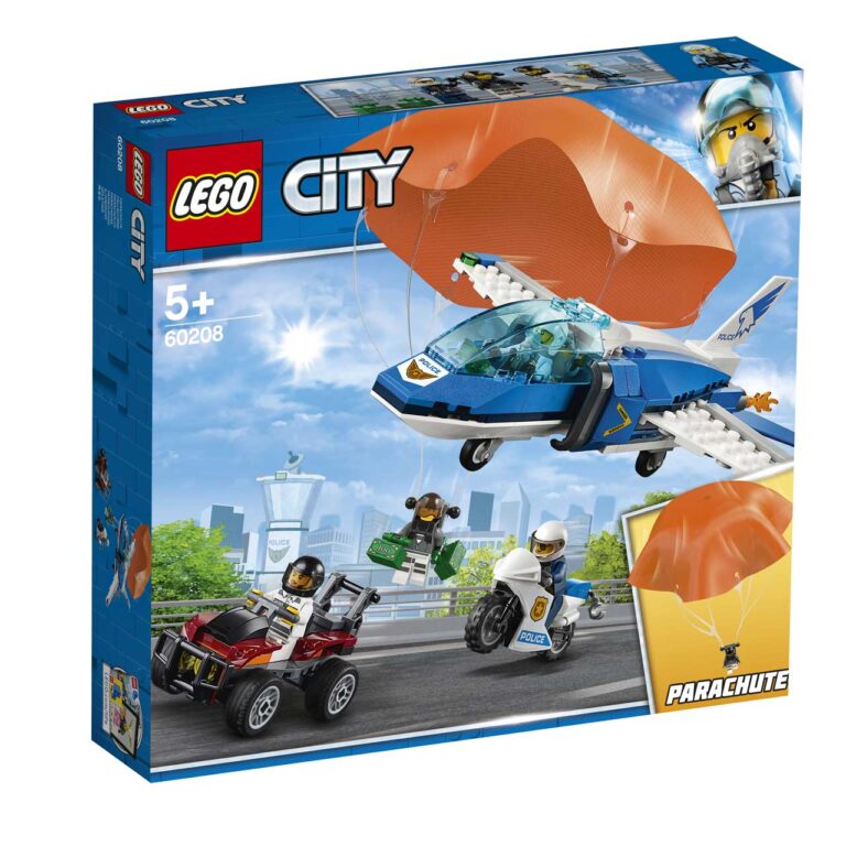 LEGO 60208 Luchtpolitie parachute-arrestatie - LEGO 60208 INT 1