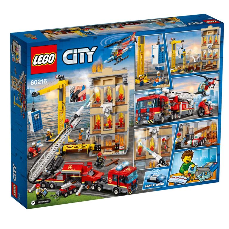 LEGO 60216 Brandweerkazerne in de stad - LEGO 60216 INT 12