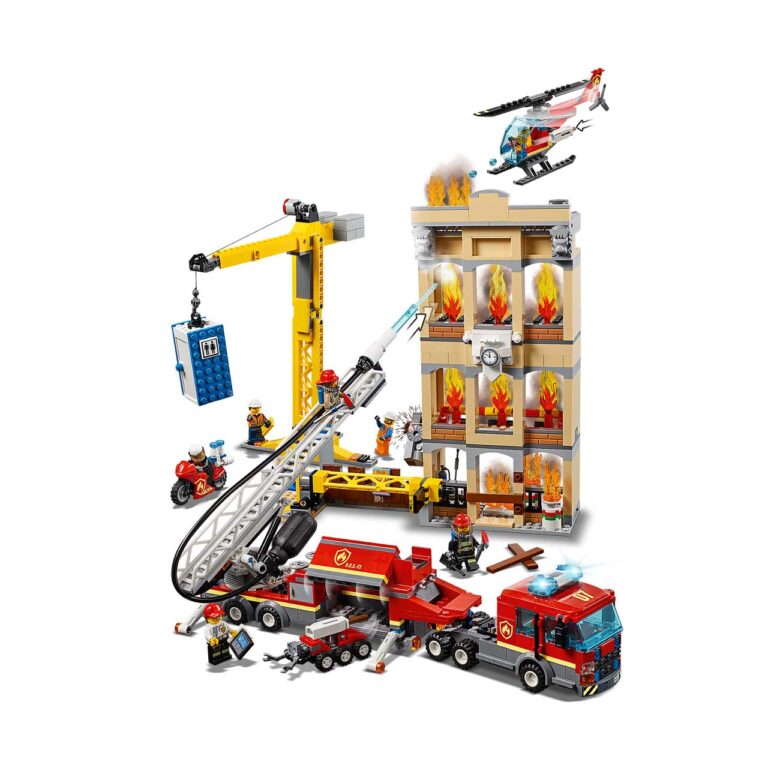 LEGO 60216 Brandweerkazerne in de stad - LEGO 60216 INT 16