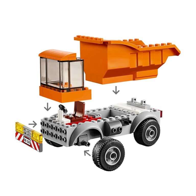 LEGO 60220 Vuilniswagen - LEGO 60220 INT 13