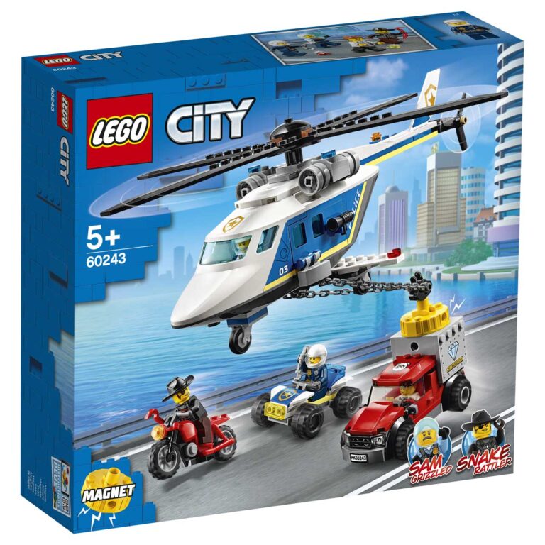 LEGO 60243 Politiehelikopter achtervolging - LEGO 60243 INT 1
