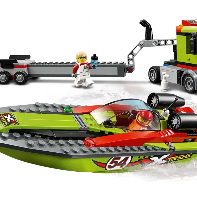 LEGO 60254 Raceboottransport - LEGO 60254 INT 12