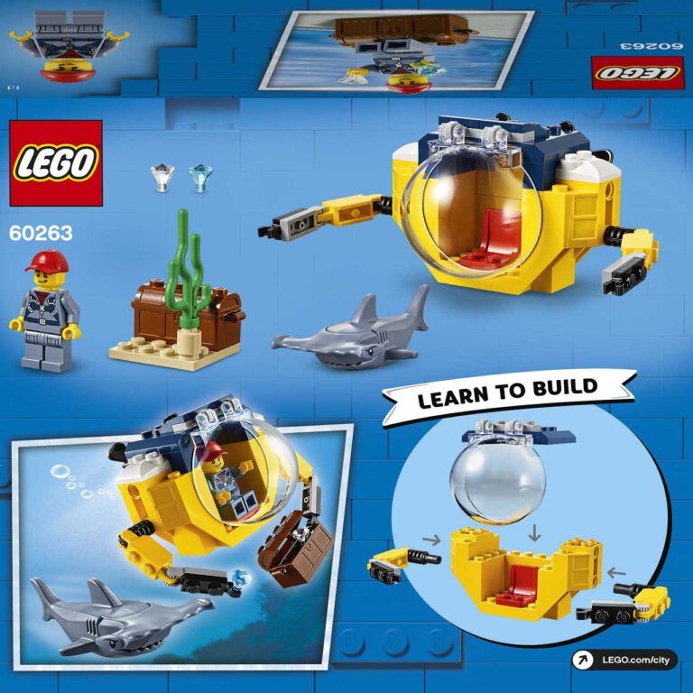 LEGO 60263 Oceaan Mini-Duikboot - LEGO 60263 INT 15