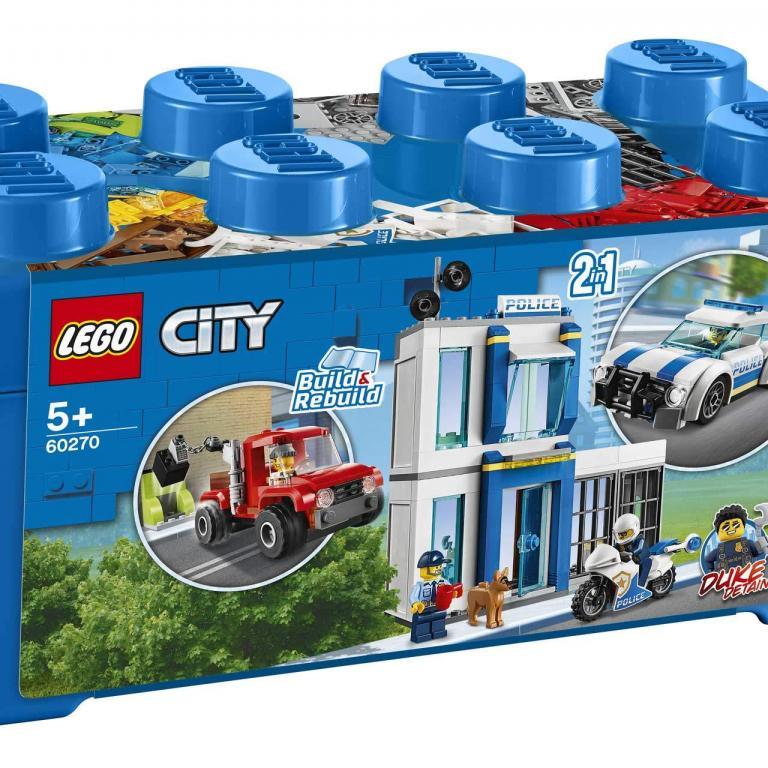 LEGO 60270 City Politie opbergdoos - LEGO 60270 INT 1