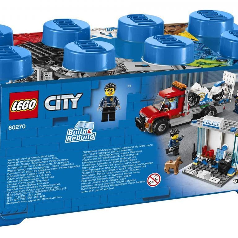 LEGO 60270 City Politie opbergdoos - LEGO 60270 INT 10