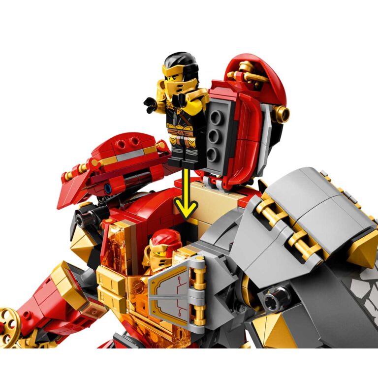LEGO 71720 Vuursteen robot - LEGO 71720 INT 18