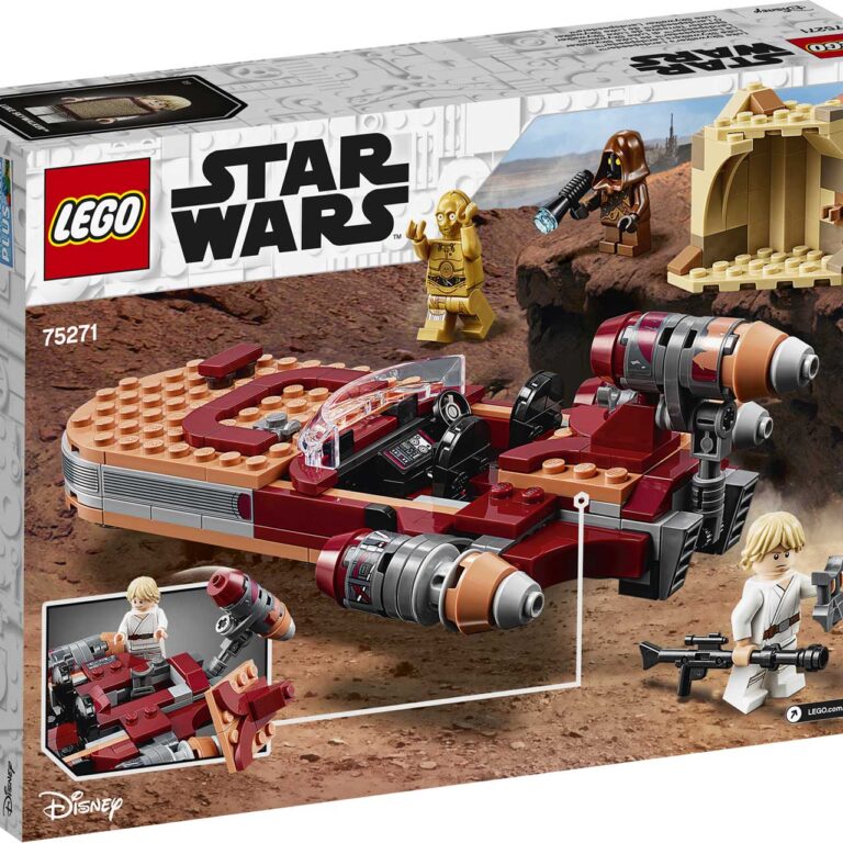 LEGO Star Wars Landspeeder bundel LEGO 75341 en LEGO 75271 - LEGO 75271 INT 11