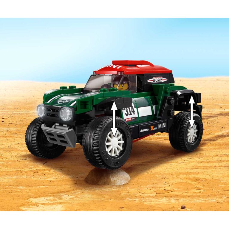 LEGO 75894 1967 Mini Cooper S Rally en 2018 MINI John Cooper Works Buggy - LEGO 75894 INT 5