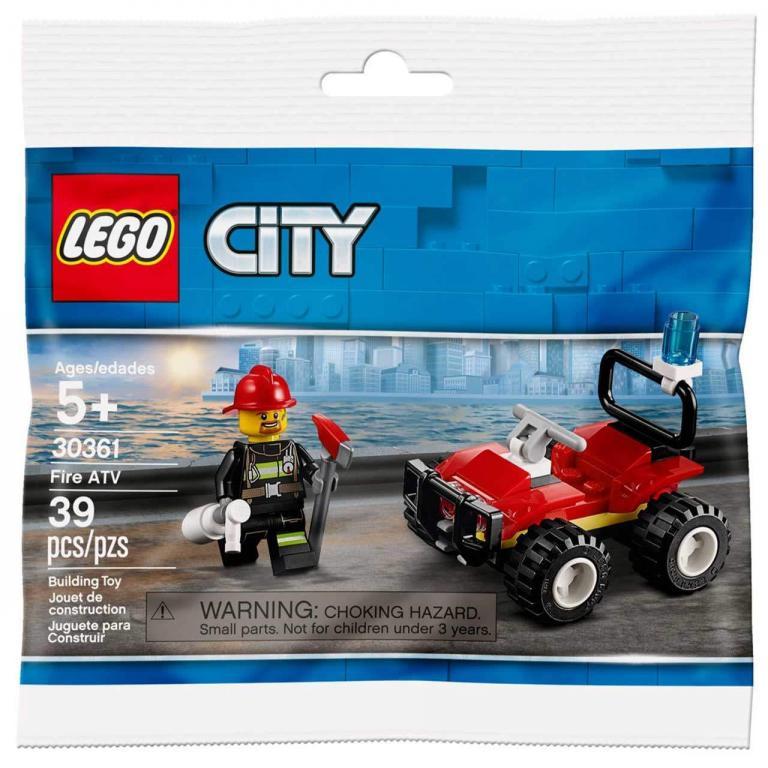 LEGO 30361 - City Brandweer Quad - LEGO 30361 4