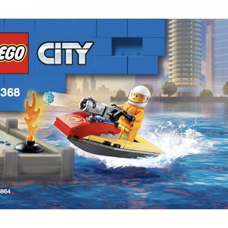LEGO 30368 - City Brandweer Water Scooter - LEGO 30368 2