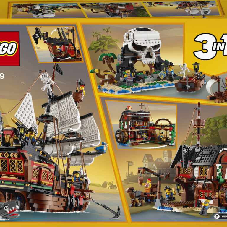 LEGO 31109 Creator Piratenschip - LEGO 31109 INT 30