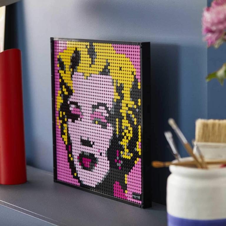 LEGO 31197 ART Andy Warhol's Marilyn Monroe - LEGO 31197 INT 19