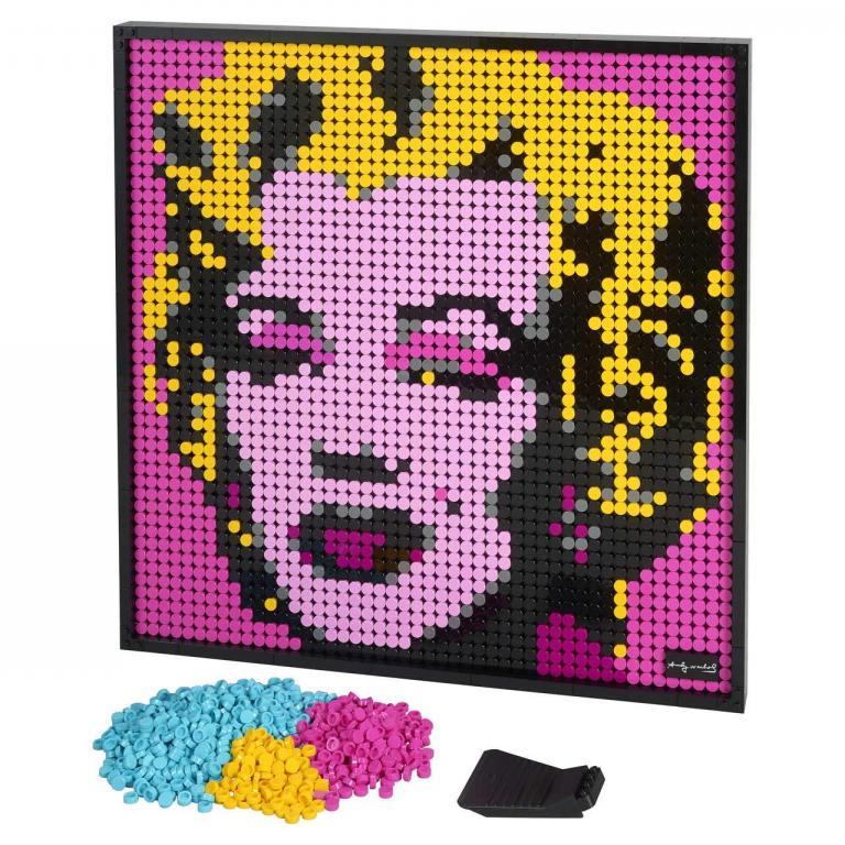 LEGO 31197 ART Andy Warhol's Marilyn Monroe - LEGO 31197 INT 2