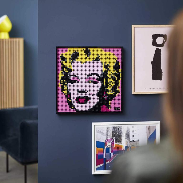 LEGO 31197 ART Andy Warhol's Marilyn Monroe - LEGO 31197 INT 25