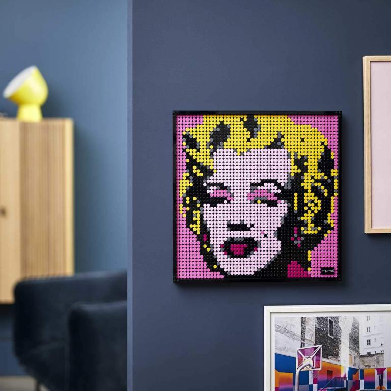 LEGO 31197 ART Andy Warhol's Marilyn Monroe - LEGO 31197 INT 26