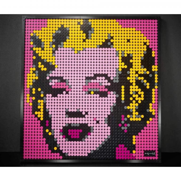LEGO 31197 ART Andy Warhol's Marilyn Monroe - LEGO 31197 INT 3
