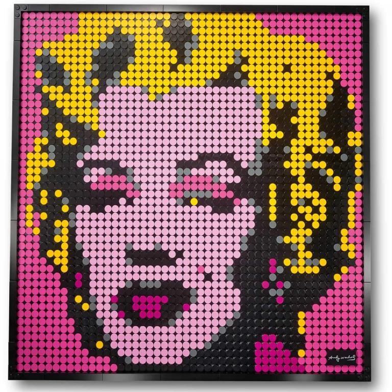 LEGO 31197 ART Andy Warhol's Marilyn Monroe - LEGO 31197 INT 38